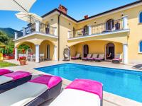 an image of a villa with a swimming pool at Holiday Home Villa Orhidea by Interhome in (( Marčići ))