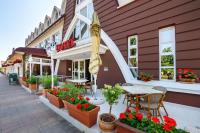 Budynek, w którym mieści się hotel