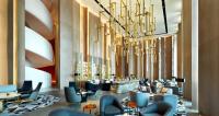 Four Seasons Hotel Kuwait at Burj Alshayaにあるシーティングエリア