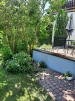Vonkajšia záhrada v ubytovaní Apartament – 3 pokojowe dwupoziomowe mieszkanie z ogrodem