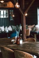 Posezení v ubytování Lødingen Brygge