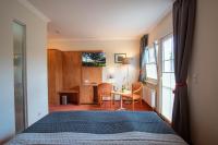Hotel Garni Sonnenklahrにあるベッド