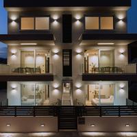 The floor plan of Aelia Seaside Luxury Suites