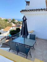 Balkón nebo terasa v ubytování Apartamento 2 en chalet con vista abierta al mar