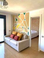 Postel nebo postele na pokoji v ubytování Apartamento 2 en chalet con vista abierta al mar