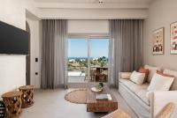 Posezení v ubytování Seaview Lux Villa Kokomo Aura with Private Pool, 400m to beach!