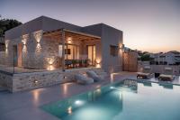 Bazén v ubytování Seaview Lux Villa Kokomo Aura with Private Pool, 400m to beach! nebo v jeho okolí