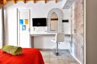 A television and/or entertainment centre at Fotini Studios