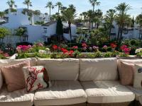 Zahrada ubytování Dúplex de lujo en la playa Estepona Costa del sol