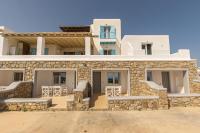 Balkón alebo terasa v ubytovaní Oniropetra Apartments Mykonos