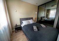 Posteľ alebo postele v izbe v ubytovaní Apartament z klimatyzacją, Biłgoraj