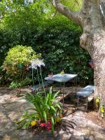 Vonkajšia záhrada v ubytovaní Relax Apartment Lapad Dubrovnik
