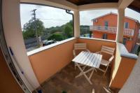 Balkón alebo terasa v ubytovaní Comfortable apartment near Pula
