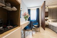 Posteľ alebo postele v izbe v ubytovaní Caldo Luxury Rooms