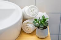 Łazienka w obiekcie Hotel garni Weberhäusl