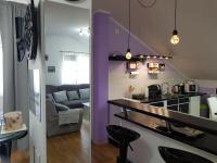 Kuchyňa alebo kuchynka v ubytovaní Apartman Atelier