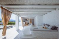 Posezení v ubytování Amodara Boutique Villas-Naxos Boutique Luxury Private Villas