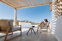 Balkón nebo terasa v ubytování Amodara Boutique Villas-Naxos Boutique Luxury Private Villas