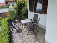 Patio alebo iná vonkajšia časť ubytovania Ferienwohnung Frech