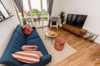 TV a/nebo společenská místnost v ubytování Apartment Maestral