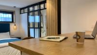 Posteľ alebo postele v izbe v ubytovaní La Molsa, Studio Boutique Terrace