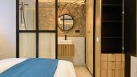 Posteľ alebo postele v izbe v ubytovaní La Molsa, Studio Boutique Terrace