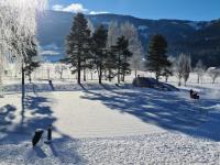 Chalets am Badesee Lassing v zimě