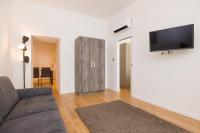 Televízia a/alebo spoločenská miestnosť v ubytovaní Vienna Stay Apartments Tabor 1020
