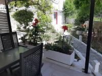 A garden outside Villa Pappas