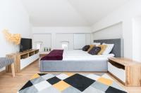 Posteľ alebo postele v izbe v ubytovaní Dluga Apartments