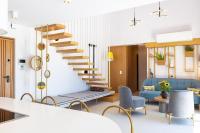 Część wypoczynkowa w obiekcie Terrazzo Luxury Villas