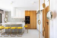 Kuchnia lub aneks kuchenny w obiekcie Terrazzo Luxury Villas