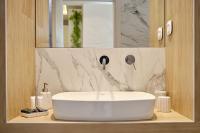 Koupelna v ubytování Elegant Central Apartment Veria - με ενδοδαπέδια θέρμανση!!!