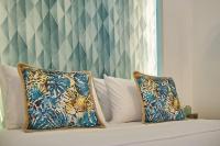 Postel nebo postele na pokoji v ubytování Elegant Central Apartment Veria - με ενδοδαπέδια θέρμανση!!!