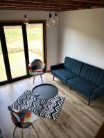 Posedenie v ubytovaní Sworna łąka z zewnętrznym SPA- sauna, jacuzzi, balia