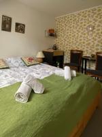 Posteľ alebo postele v izbe v ubytovaní Penzión Vila Petra Bed&Breakfast