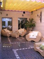 A seating area at Santiago
