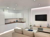 Kuchyňa alebo kuchynka v ubytovaní Apartamento Puerto Marina Beach