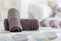 Postel nebo postele na pokoji v ubytování Villa Zoe