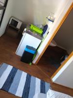 Posteľ alebo postele v izbe v ubytovaní Lisztes Apartman (medencés, nádfedeles, Zamárdi)
