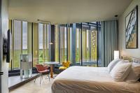 The Florian Amsterdam Airport, WorldHotels Craftedにあるベッド