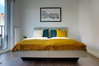 Posteľ alebo postele v izbe v ubytovaní Essence Apartments Sapphire