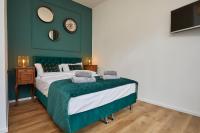 Posteľ alebo postele v izbe v ubytovaní NOOK NOOK Apartments Katarzyny 2