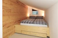 Łóżko lub łóżka w pokoju w obiekcie Ferienwohnung Salzburg
