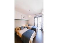 Postel nebo postele na pokoji v ubytování Sitges Spaces Deluxe Beach Apartment- 3 Bedroom, 2 Bathroom, Next to Beach, Sleeps 6