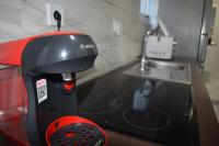 Kuchyň nebo kuchyňský kout v ubytování Vialia Apartments
