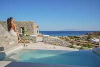 The swimming pool at or close to VLIA Mykonos