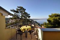 Plán poschodí v ubytovaní Apartments in Vrbnik/Insel Krk 13601