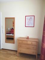Posteľ alebo postele v izbe v ubytovaní Ferienappartement Regina
