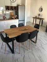 Kuchyň nebo kuchyňský kout v ubytování Apartmani Zlata